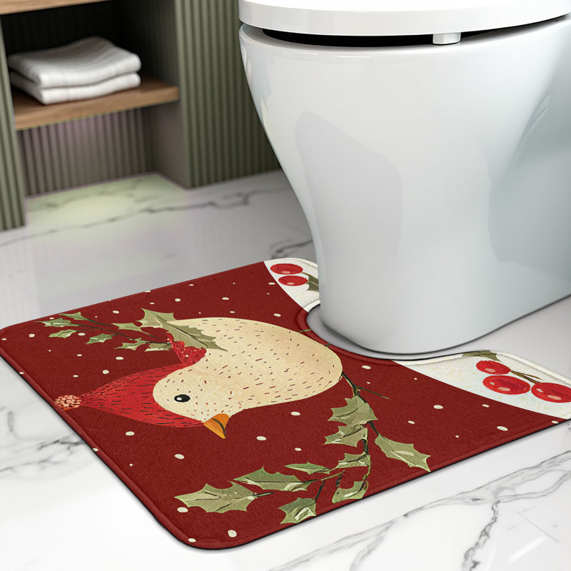 Tapis de salle de bain Christmas