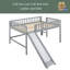 Hennegan Kids Full Loft Bed-1914960848