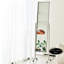 Miroirs pleine longueur rectangulaires en acier inoxydable