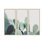 Nature Inspired Pastel Cactus by  - 3 Piece Picture Frame Photograph Set on Paper