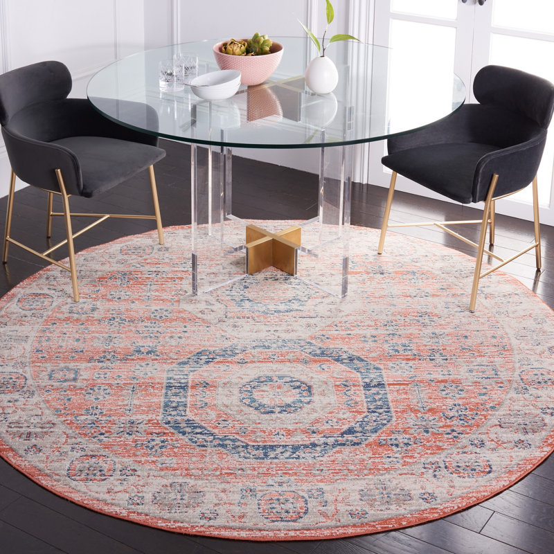 Jubilee 800 Performance Oriental Rug, Round 6'7"