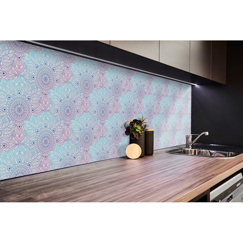 Self Adhesive Vinyl Splashback Wall Tiles Sticker Wall Stickers Tile Peel and Stick 39,37x19,68 Inch