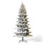 Arbre de Noël artificiel épinette avec lumières-2014884572