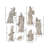 12.5" Regal Nativity Set of 7