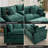 Modern Chenille Casual Single Sofa-1870178245