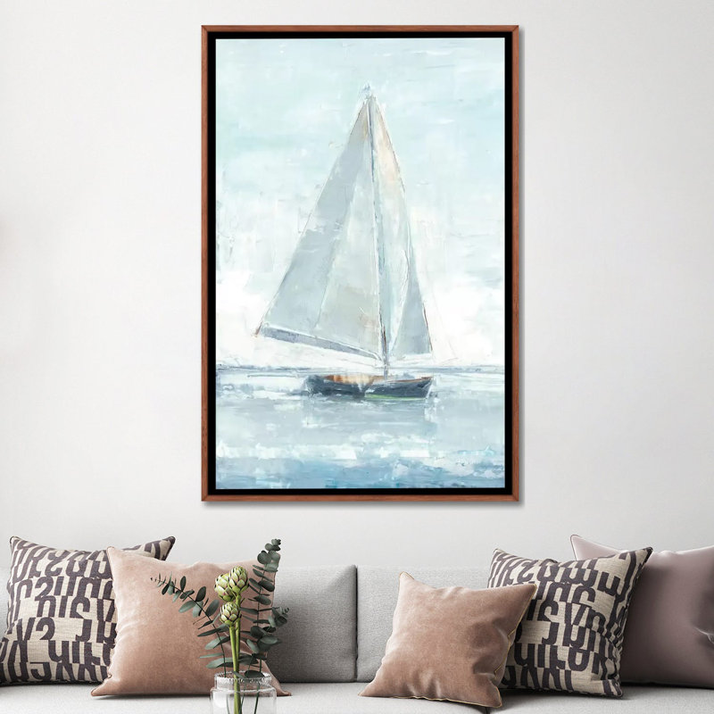 « Matelots Delight II » par Ethan Harper, reproduction d’art, H 60 po x l 40po x P 1,5 po, Toile avec cadre en bois classique
