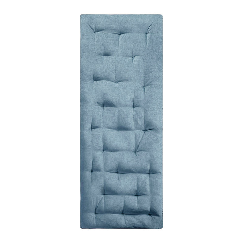 Coussin de sol en chenille, Turquoise