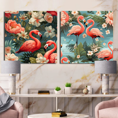 Flamant rose botanique Bliss