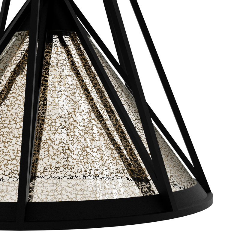 Rafner 1 - Light Single Geometric Pendant, Medium