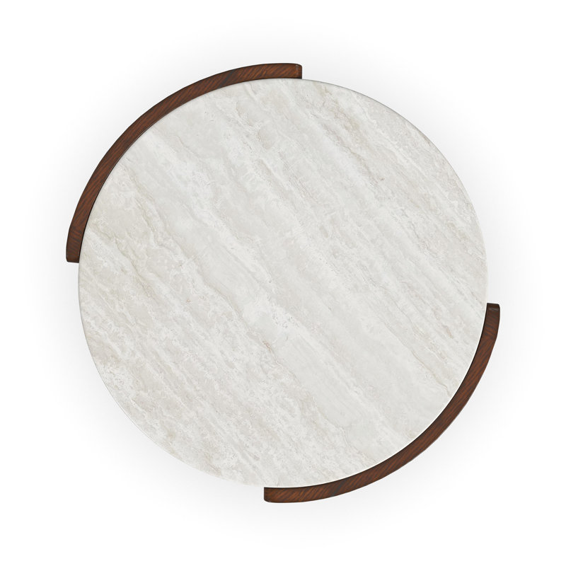 Palette Stone Short Bunching End Table, 22" H x 23" W x 23" D
