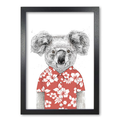 Summer Koala by Mercedes Lopes Charro - Print