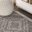 Tapis gris / crème Amir Moroccan Beni Souk-1999294640
