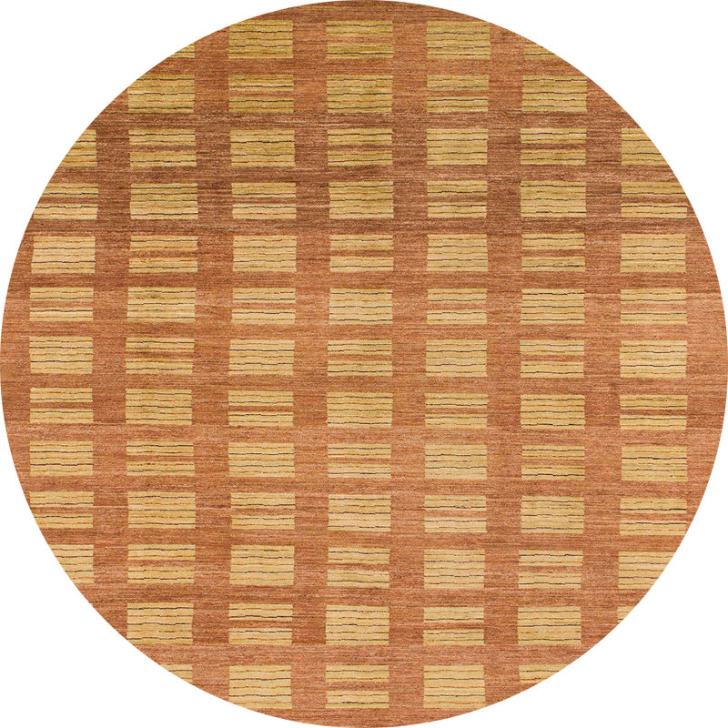 Tapis abstrait moderne 1432, Rond 4 pi