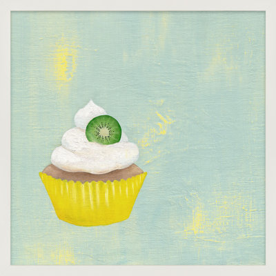 Kiwi Cupcake Print by Katy Montica