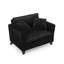 Fauteuil en velours côtelé l 46 po-1561417193