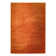 Natonia Shiny Shaggy Orange Area Rug