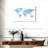 Pastel Countries World Map-447319959