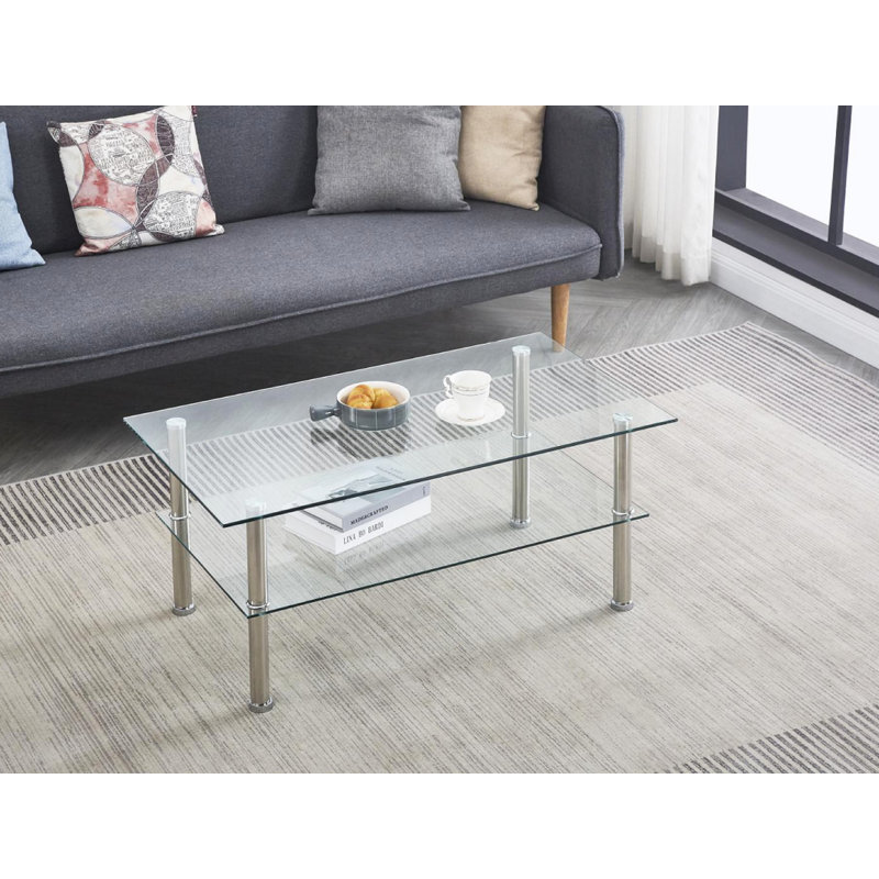 Table basse 2 couches Space