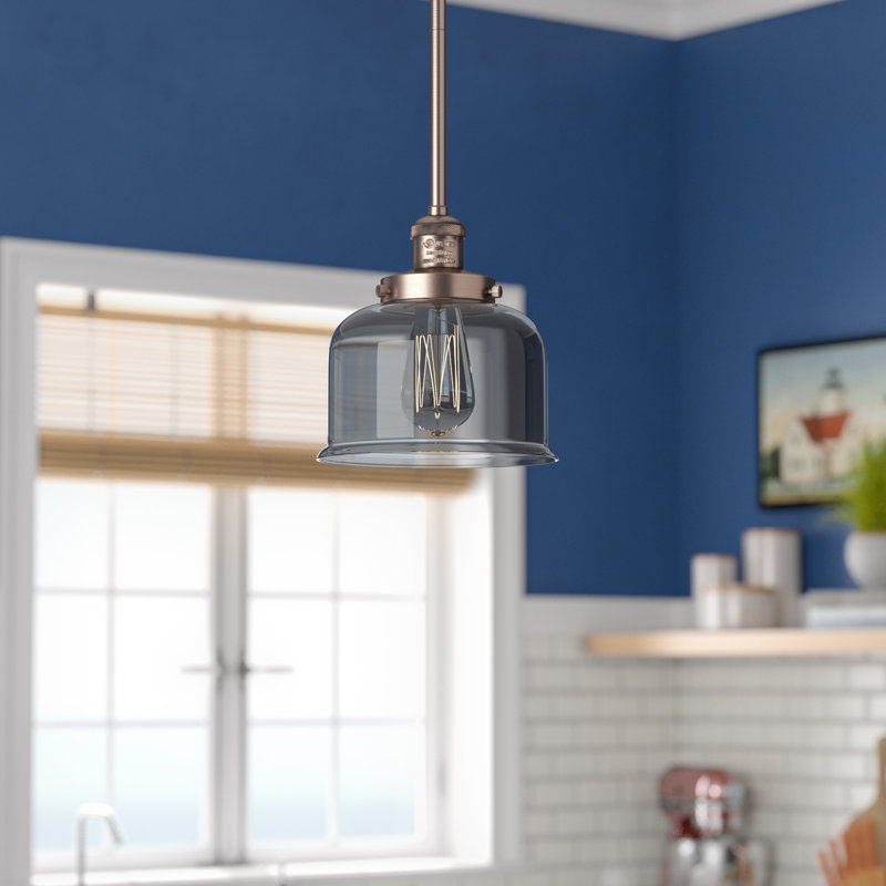 Arakel 1 - Light Single Pendant, Antique Copper, Smoked
