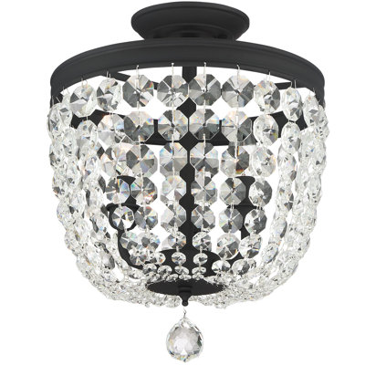 Plafonnier semi-encastré 3 lumières 11,5 po Sargent
