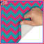 Tapis de bain rose zigzag bleu-546774219
