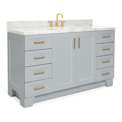 ARIEL TAYLOR 61 IN RECTANGLE SINK VANITY