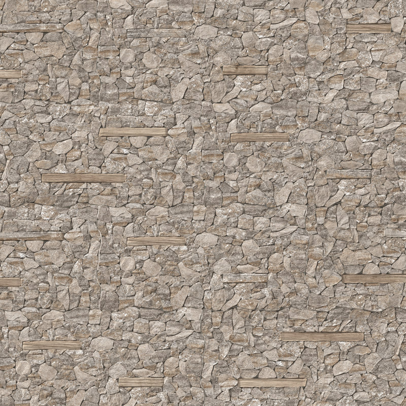 Caldera 13" x 25" Porcelain Stone Look Wall & Floor Tile, Beige