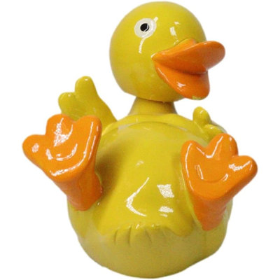 Bath Buddy - Tirelire jaune canard fantaisiste Duckie Duckling