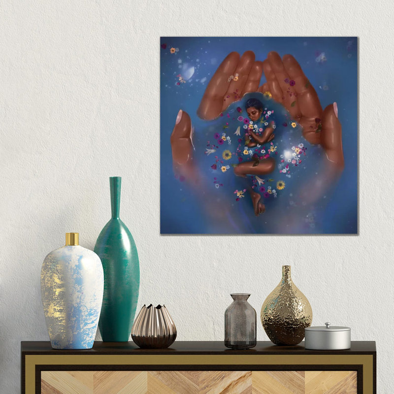 Handle Yourself With Care II by Stephanie Sanchez - Wrapped Canvas Gallery-Wrapped Canvas Giclée, 45.72cm H x 45.72cm W