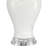 Crystalline Table Lamp Off-White, Clear Body