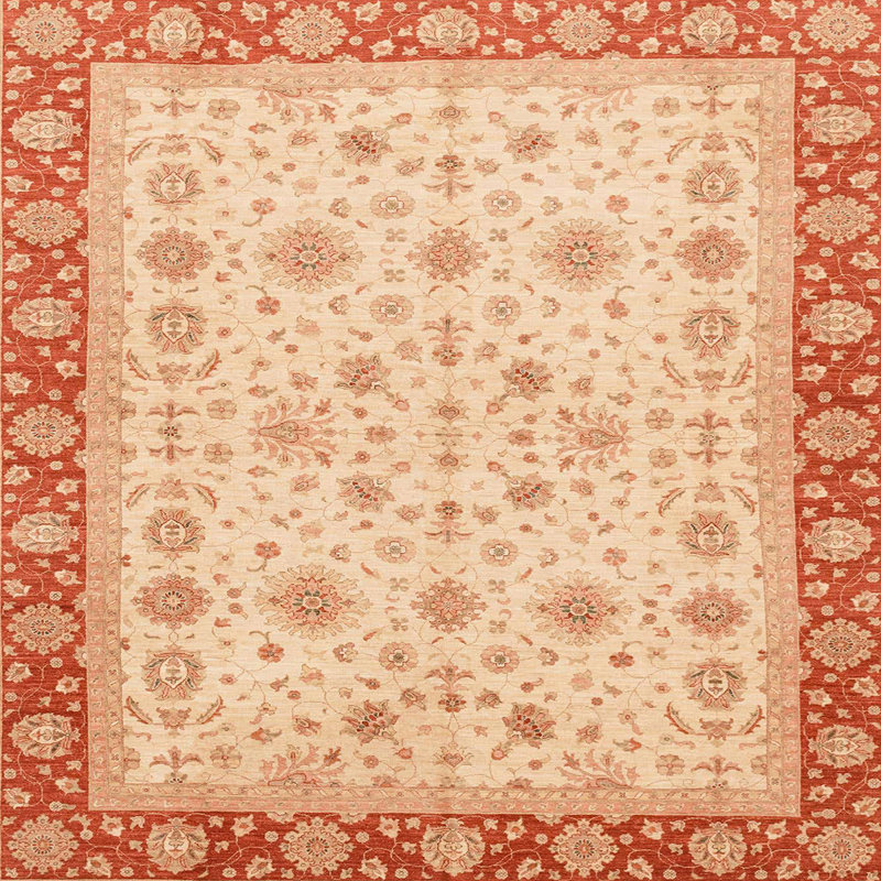 Abstract Indoor Rug, Square 3'