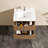 Single Wall-Mount Bathroom Vanity Base Only