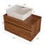 Petit meuble-lavabo flottant simple 31,5 pouces avec lavabo-1483668995