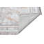 Tapis abstrait gris en polyester / acrylique tissé à plat Caila-130589579