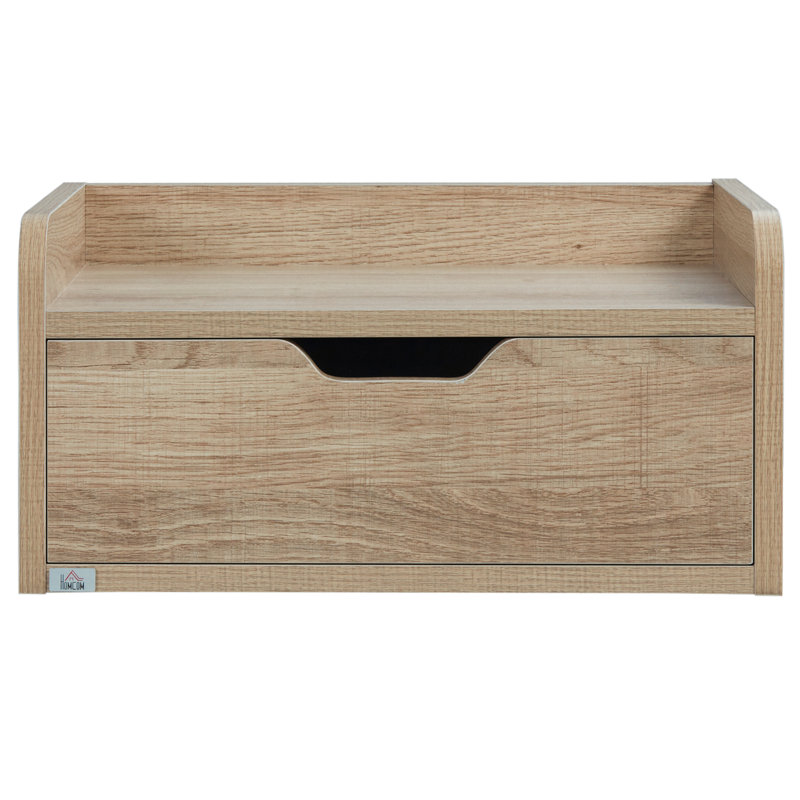 Melousia 40cm W Manufactured Wood Bedside Table