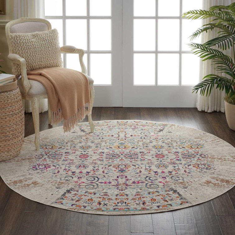 Tapis ivoire / orange Lowndes