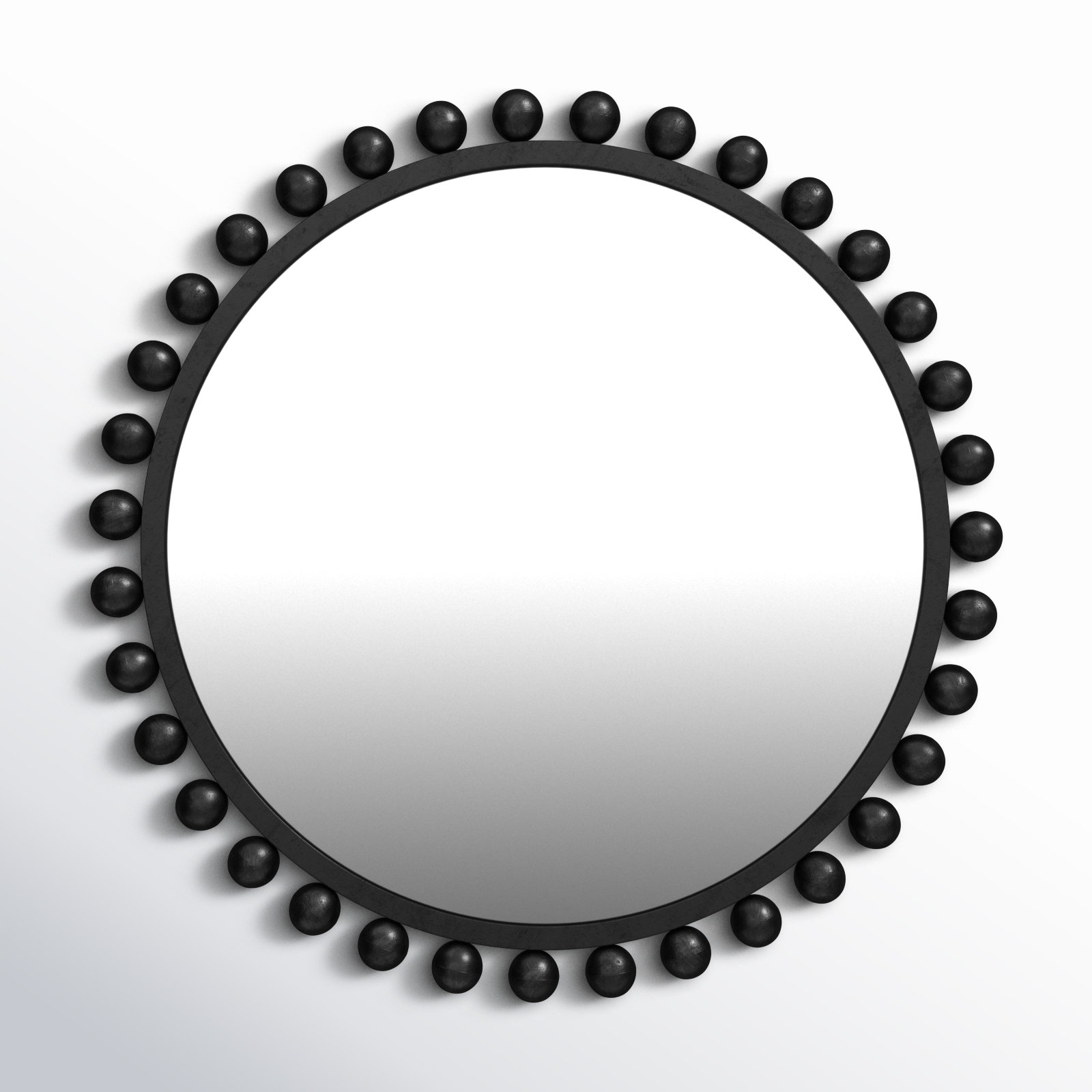 Suzie 44" Accent Mirror, Black