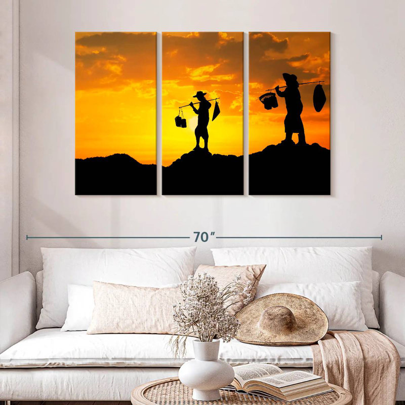 Alvord Saigon Sunset, 32" H x 50" W