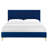 Modway Yasmine Channel Tufted Performance Velvet Platform Bed-146170687-146170682