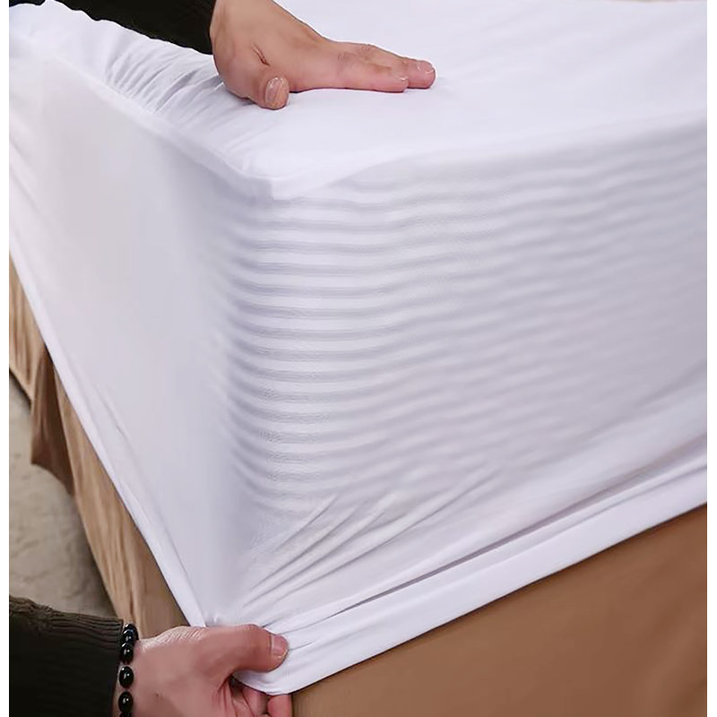 Waterproof Pvc Fitted Elastic Mattress Protector, Full