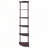 Cappuccino Corner Bookcase