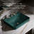 Vox Vitreous China Rectangular Vessel Bathroom Sink with Overflow-115248198-115248202