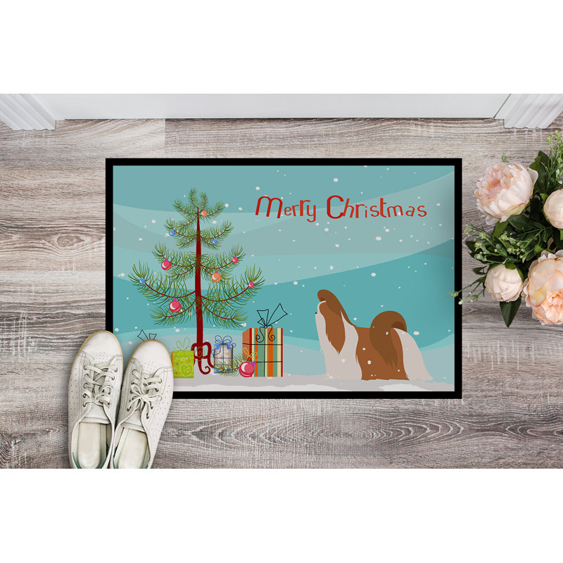 Non-Slip Christmas Indoor Doormat, Rectangle 2' x 3'