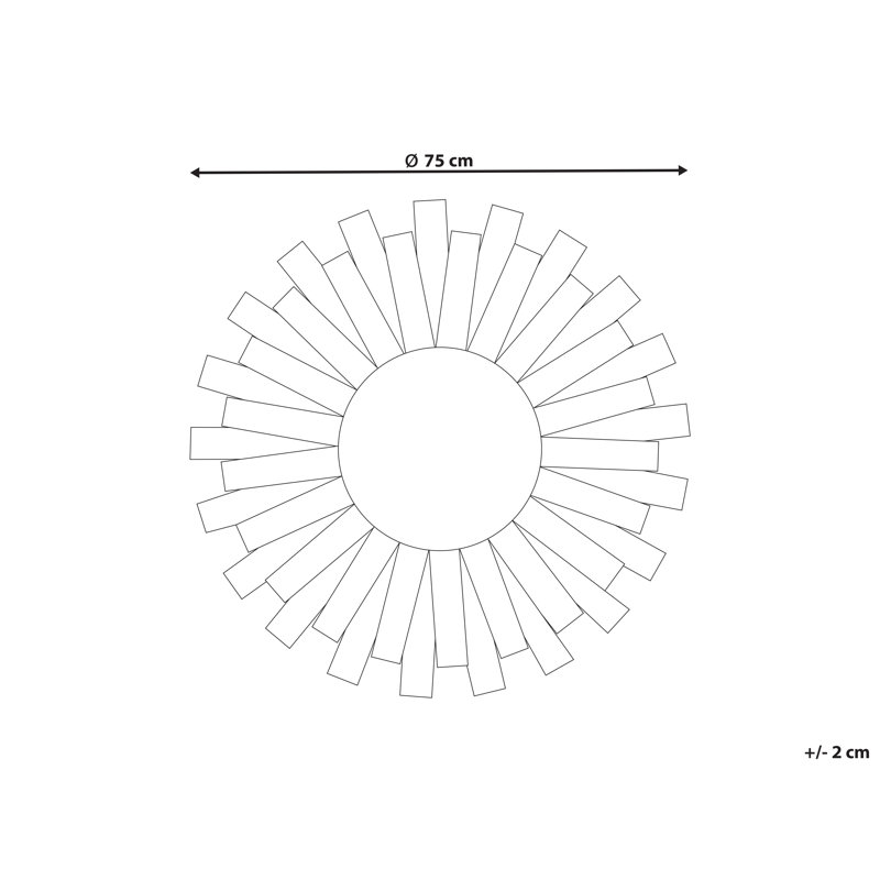 Maeser Flat Wall Mirror