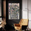  «Celestial Butterflies 2» par Lori Arbel, art mural en verre acrylique, 24 po x 36 po