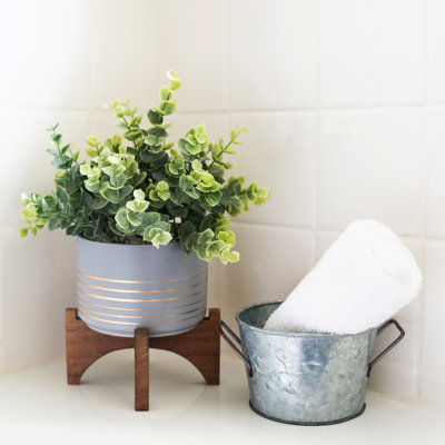 Plante artificielle en pot 6 po