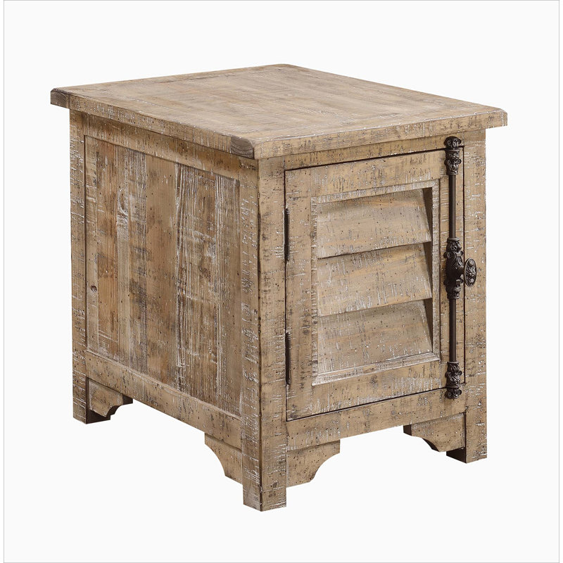 Table d'appoint taupe Wallace & Bay Audelio