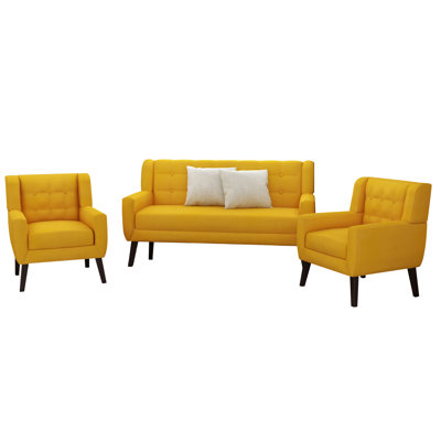 Jaqueze 3 Piece Sofa Set