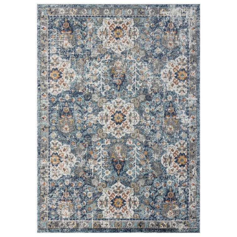 Merredith Performance Oriental Indoor Rug