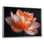 Orange orange, gris, glamour, lotus photo II - lotus, art mural